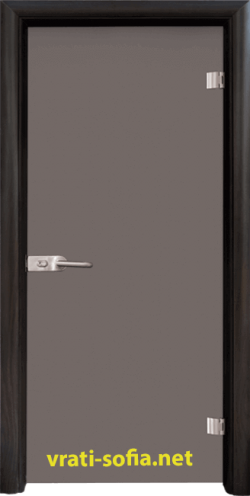 Стъклена интериорна врата Basic G 10, цвят каса Венге