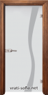 Стъклена интериорна врата Sand G 14-1, цвят каса Златен дъб