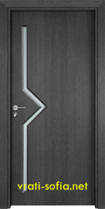 Интериорна врата Gama 201, цвят Сив кестен
