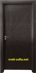 Интериорна врата Gama 204p, цвят Венге