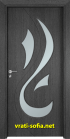 Интериорна врата Gama 203, цвят Сив кестен