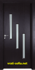 Интериорна врата Gama 206, цвят Венге