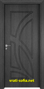 Интериорна врата Gama 208p, Сив Кестен
