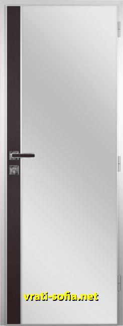 Алуминиева врата за баня – GRADDE цвят лайсна Орех Рибейра