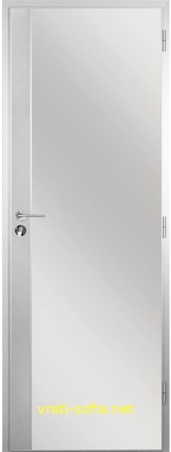 Алуминиева врата за баня – Gama метална лайсна