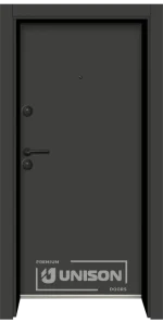 Входна врата Unison Design налична - цвят Антрацит