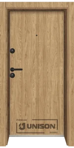 Входна врата Unison Design налична - цвят Дъб Роял