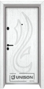 Входна врата Unison Optim, модел 203p, цвят Бреза
