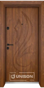 Входна врата Unison Optim, модел 203p, цвят Златен дъб