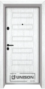 Входна врата Unison Optim, модел 207p, цвят Бреза
