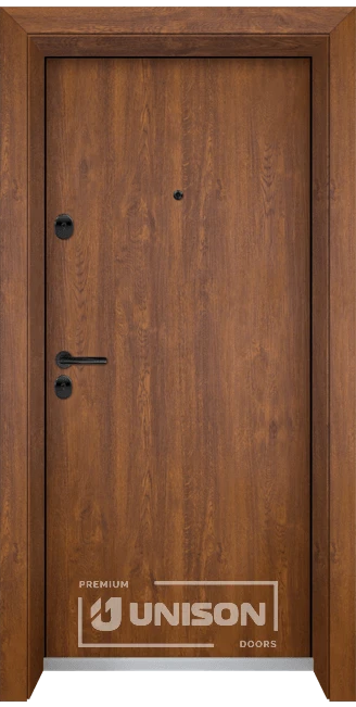 Входна врата Unison Optim, модел 210, цвят Златен дъб
