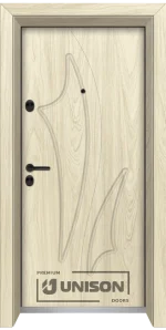 Входна врата Unison Optima 3014p - Избелен дъб