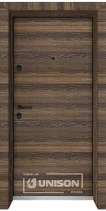 Входна врата Unison Optima 3100 - Райски орех
