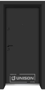 Входна врата Unison Optima Simpel - Антрацит мат