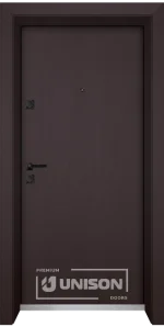 Входна врата Unison Optima Simpel - Орех Рибейра