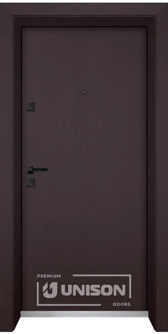 Входна врата Unison Optima Simpel - Орех Рибейра