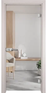 Стъклена врата Basic G 10, Перла